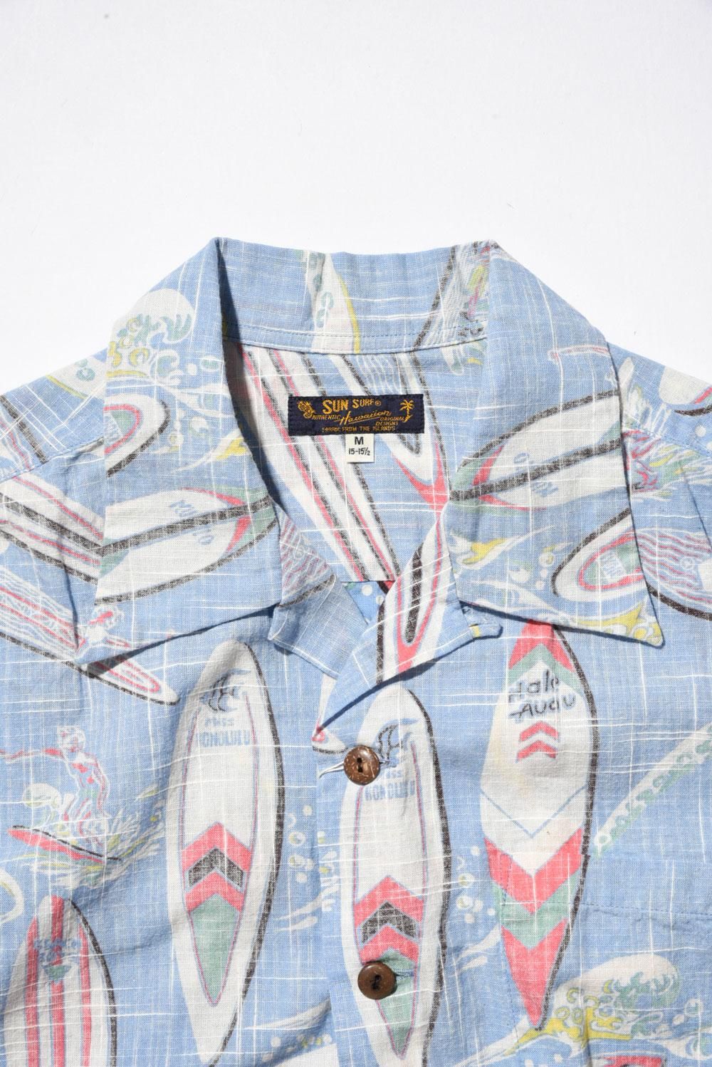 SUN SURF(サンサーフ) アロハシャツ COTTON LINEN SHIRTS 