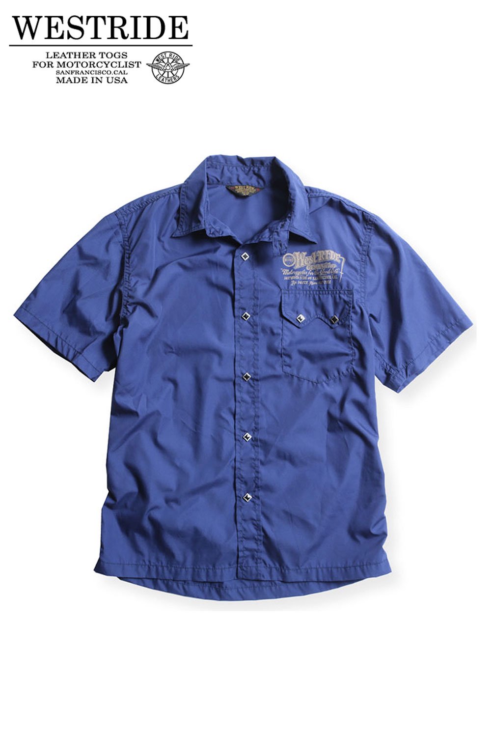 WESTRIDE(ウエストライド) ワークシャツ SNAP WORK SHIRTS MB1211 通販