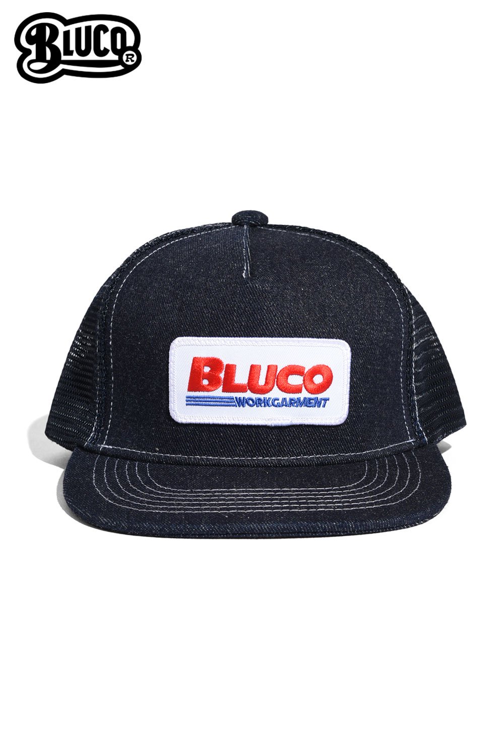 BLUCO WORK GARMENT(ブルコ) メッシュキャップ DENIM MESH CAP-work