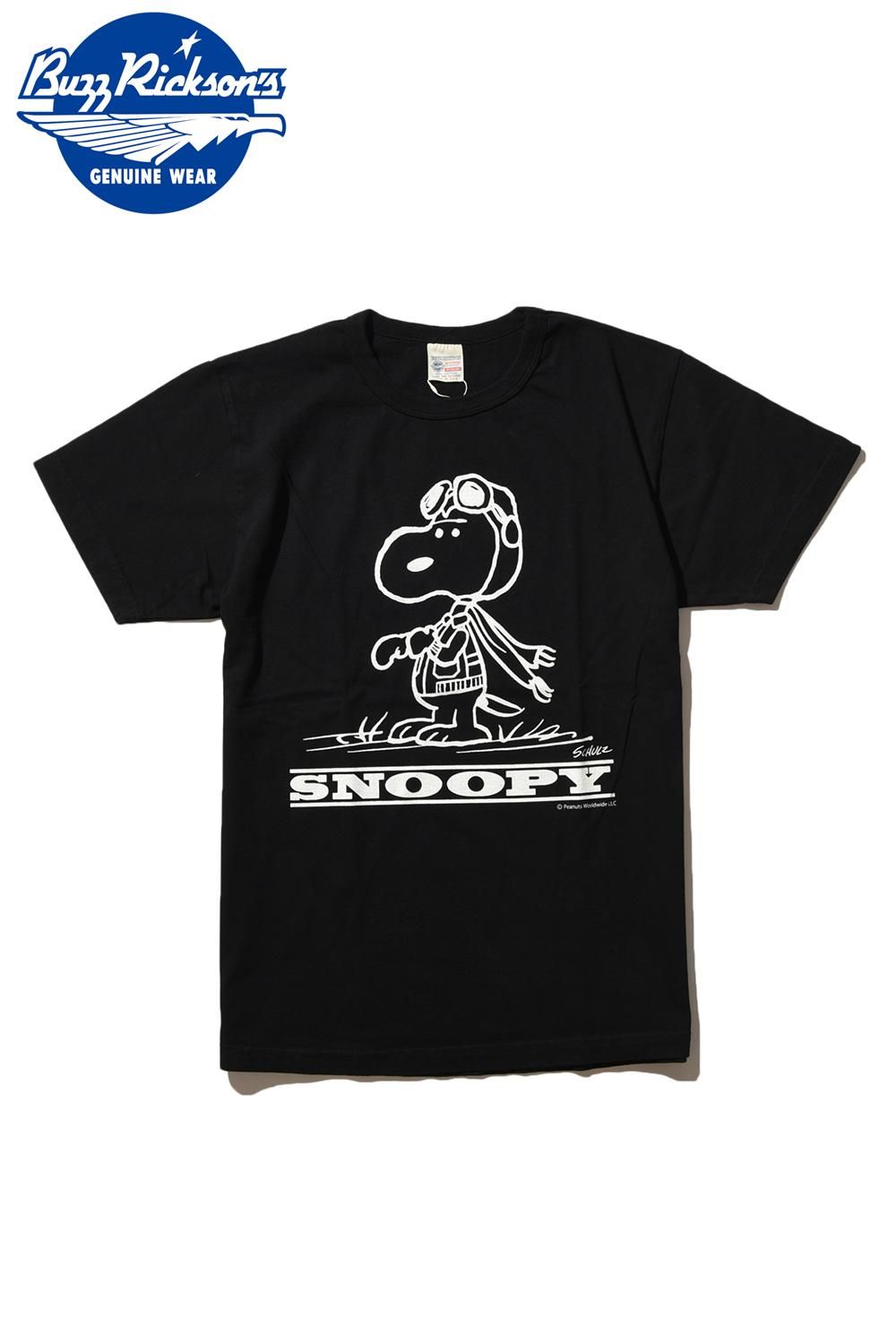 バズリクソンズ(BUZZ RICKSON'S) Tシャツ BUZZRICKSON'S×PEANUTS