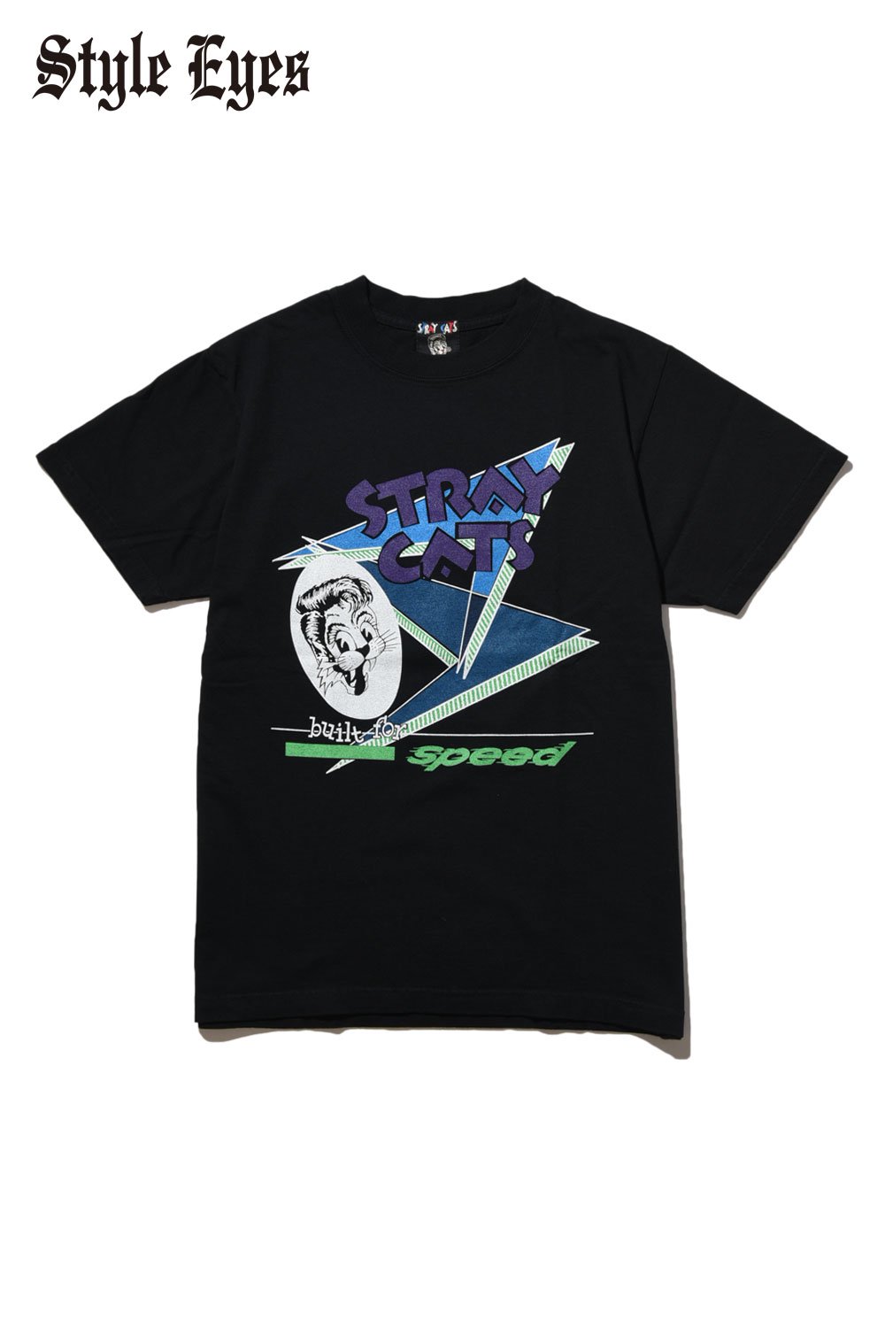STYLE EYES(スタイルアイズ) Tシャツ STRAY CATS×STYLE EYES 