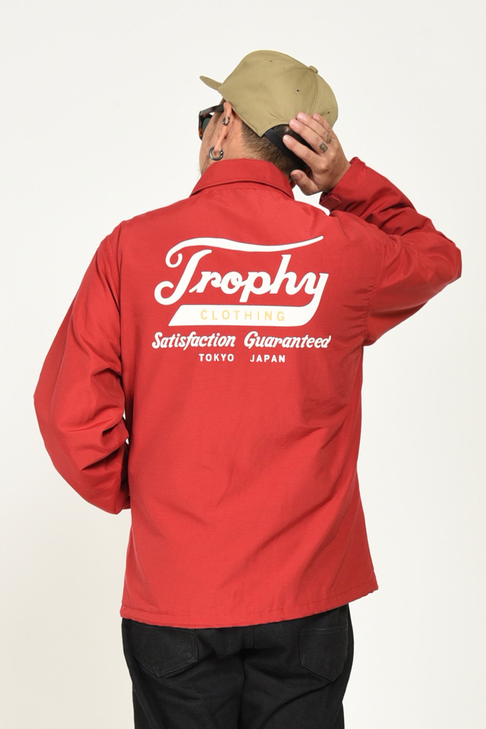 TROPHY CLOTHING(トロフィークロージング) コーチジャケット CLASSIC LOGO WARM JACKET TR19SP-505  通販正規取扱|ハーレムストア