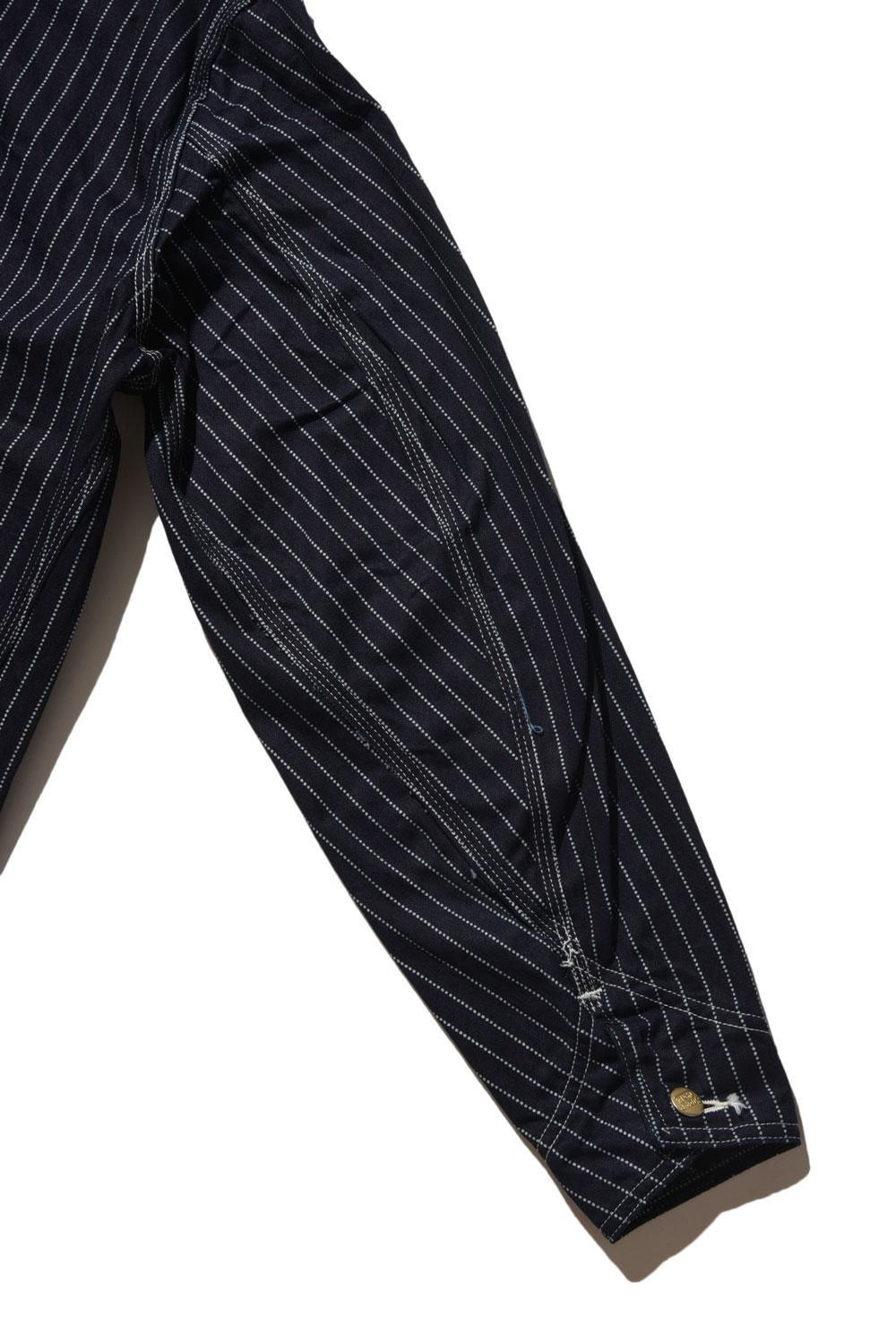 SUGAR CANE(シュガーケーン) ワークコート 9oz.WABASH STRIPE