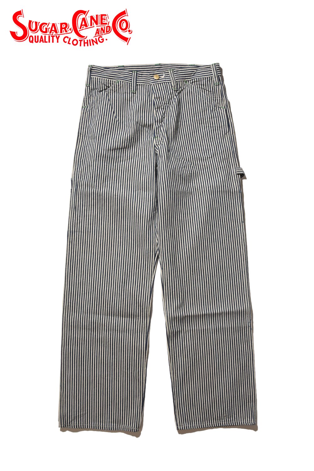 SUGAR CANE(シュガーケーン) ワークパンツ 11oz.HICKORY STRIPE WORK 