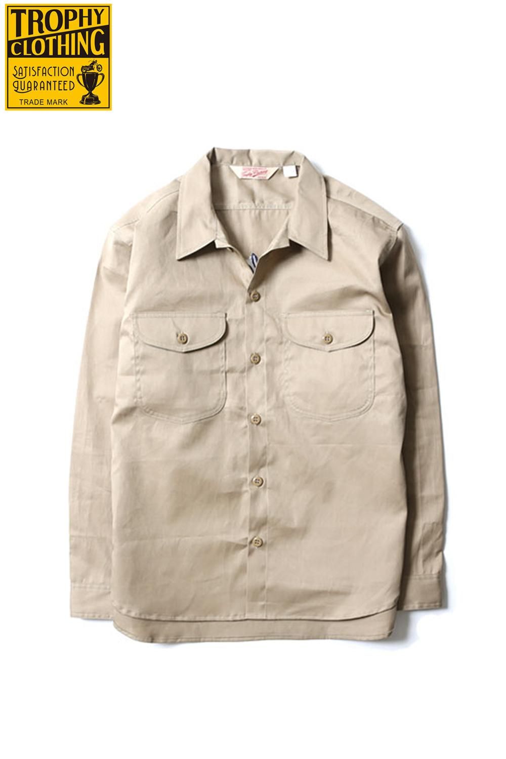 TROPHY CLOTHING(トロフィークロージング) ワークシャツ GAS