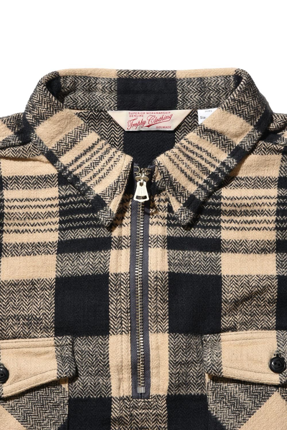 TROPHY CLOTHING/トロフィークロージング 「Buffalo Half Zip