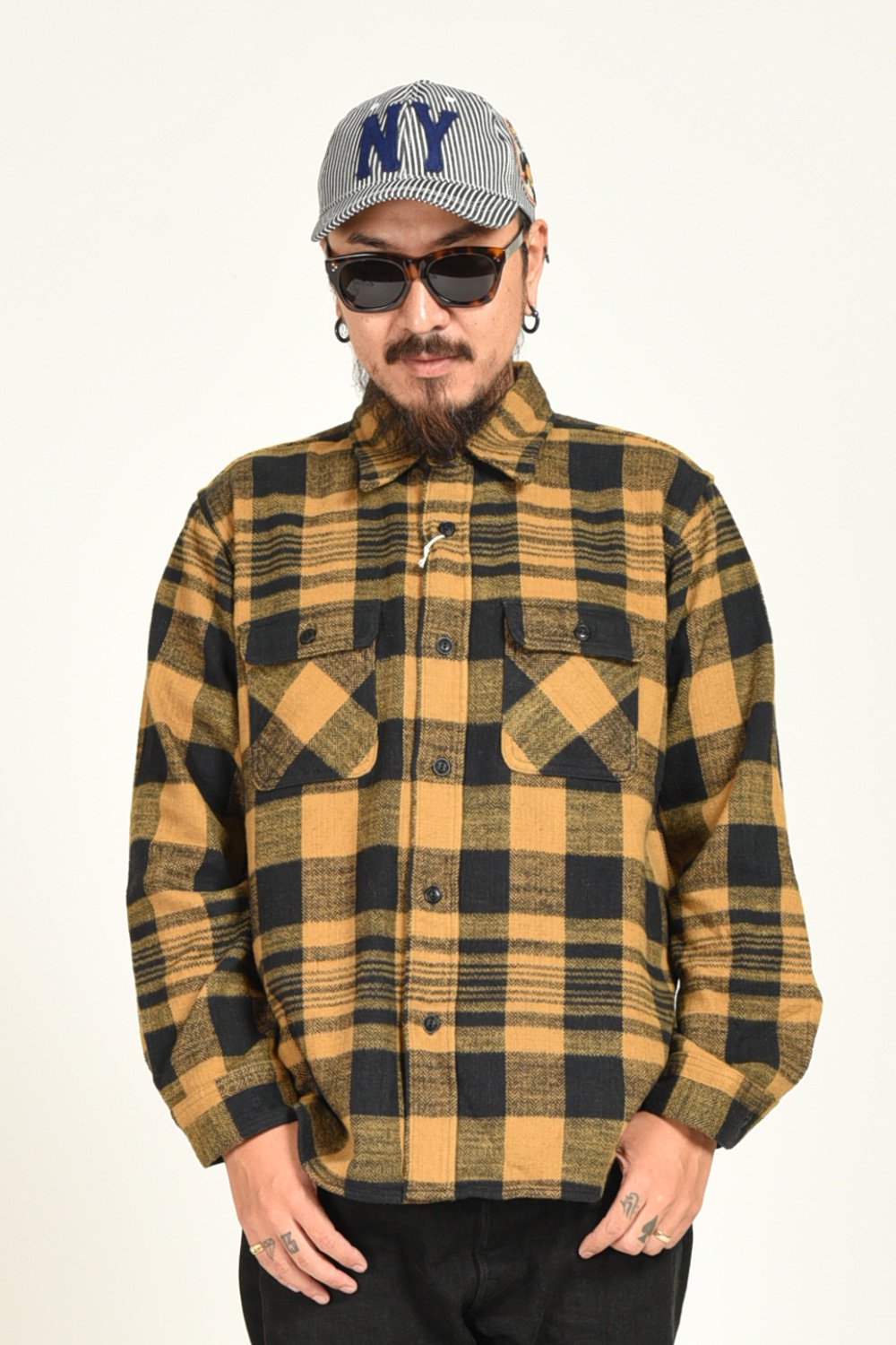 TROPHY CLOTHING(トロフィークロージング) バッファローチェックシャツ Buffalo L/S Shirt TR19AW-403  通販正規取扱 | ハーレムストア公式通販サイト