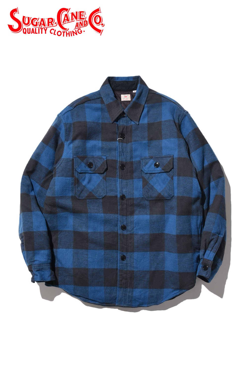 SUGAR CANE(シュガーケーン) C.P.Oシャツジャケット TWILL CHECK C.P.O SHIRT JACKET SC14512  通販正規取扱 | ハーレムストア公式通販サイト