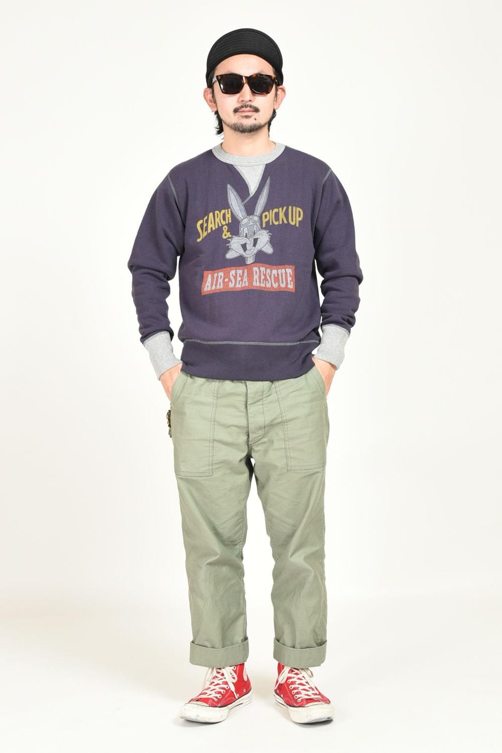 TOYS McCOY(トイズマッコイ) クルーネックスウェット MILITARY