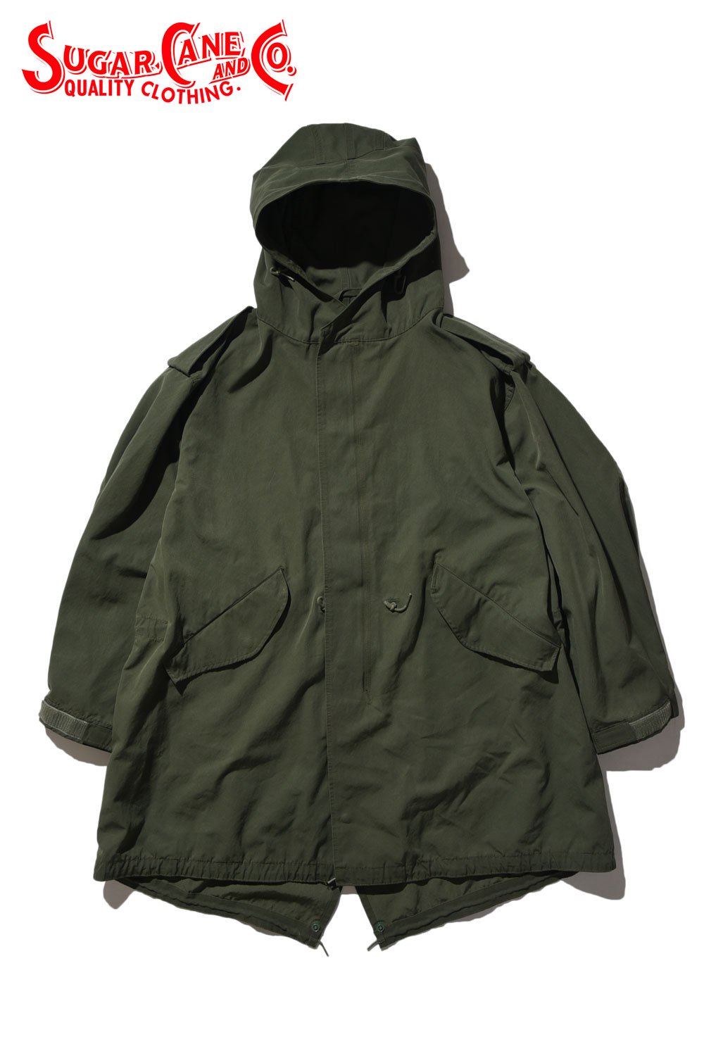 SUGAR CANE(シュガーケーン) モッズパーカー T/C WEATHER CLOTH WATER REPERENT PARKA