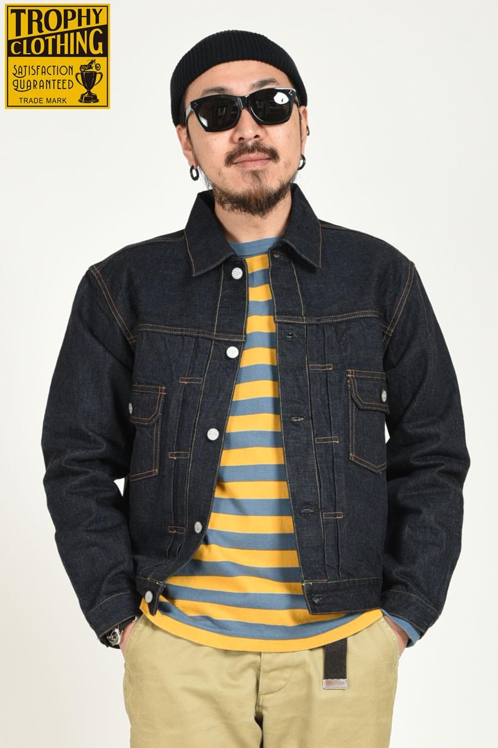 お歳暮 TROPHY CLOTHINGトロフィークロージング Denim Jacket