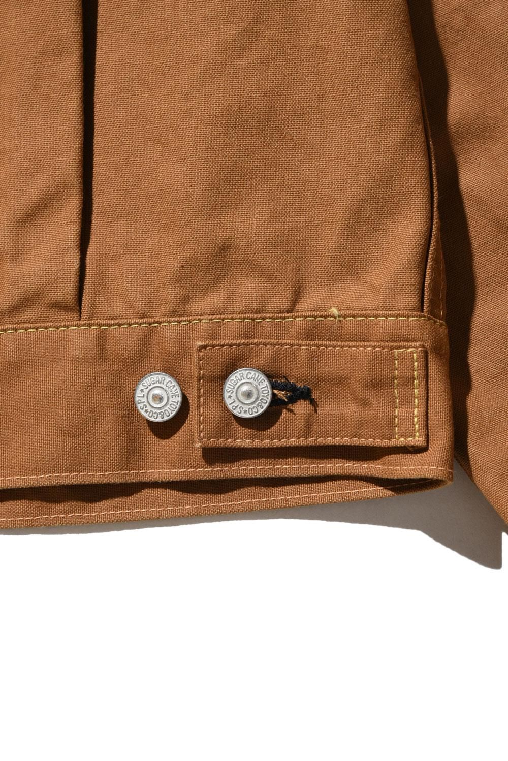 SUGAR CANE(シュガーケーン) ワークジャケット 13oz. BROWN DUCK