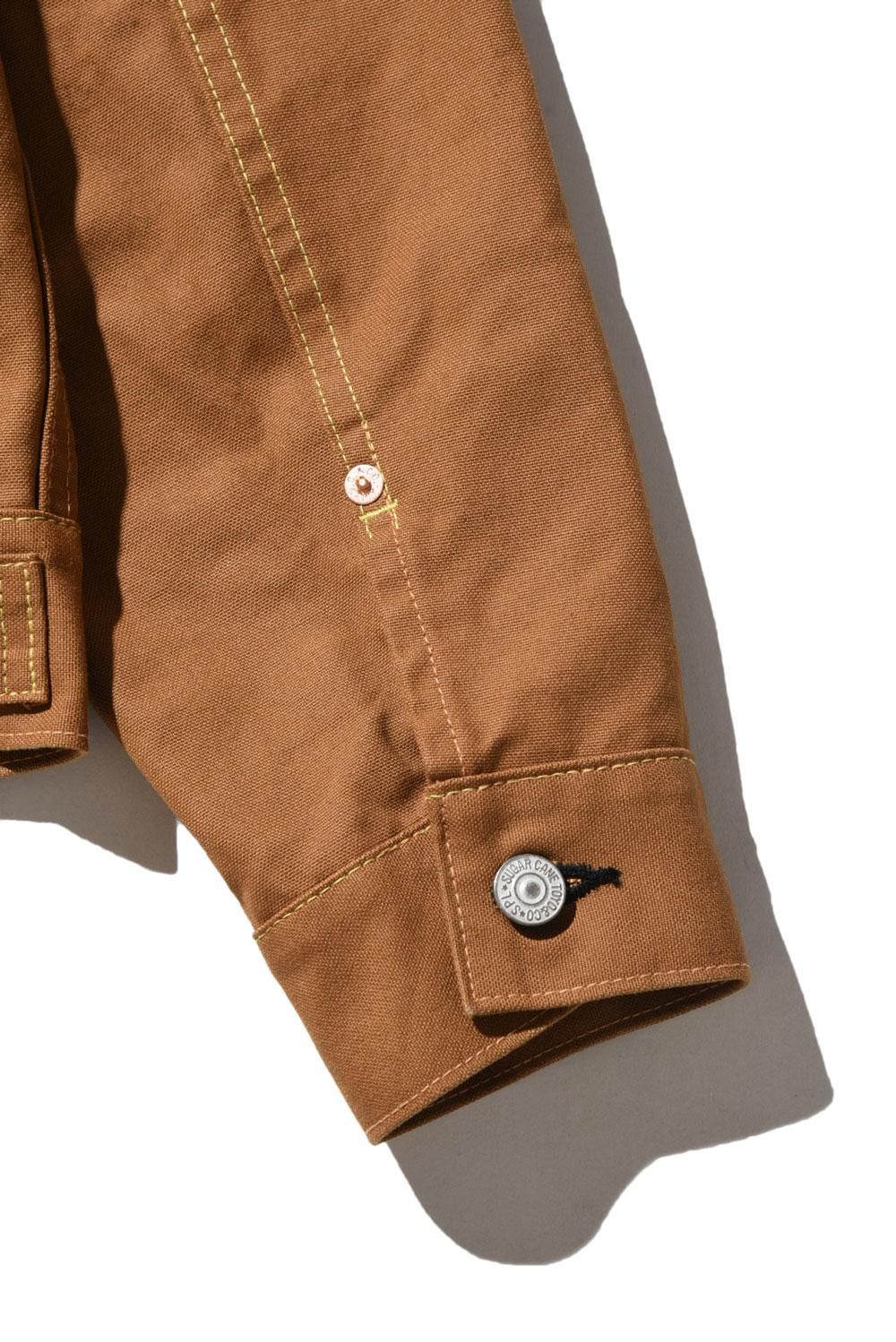 SUGAR CANE(シュガーケーン) ワークジャケット 13oz. BROWN DUCK