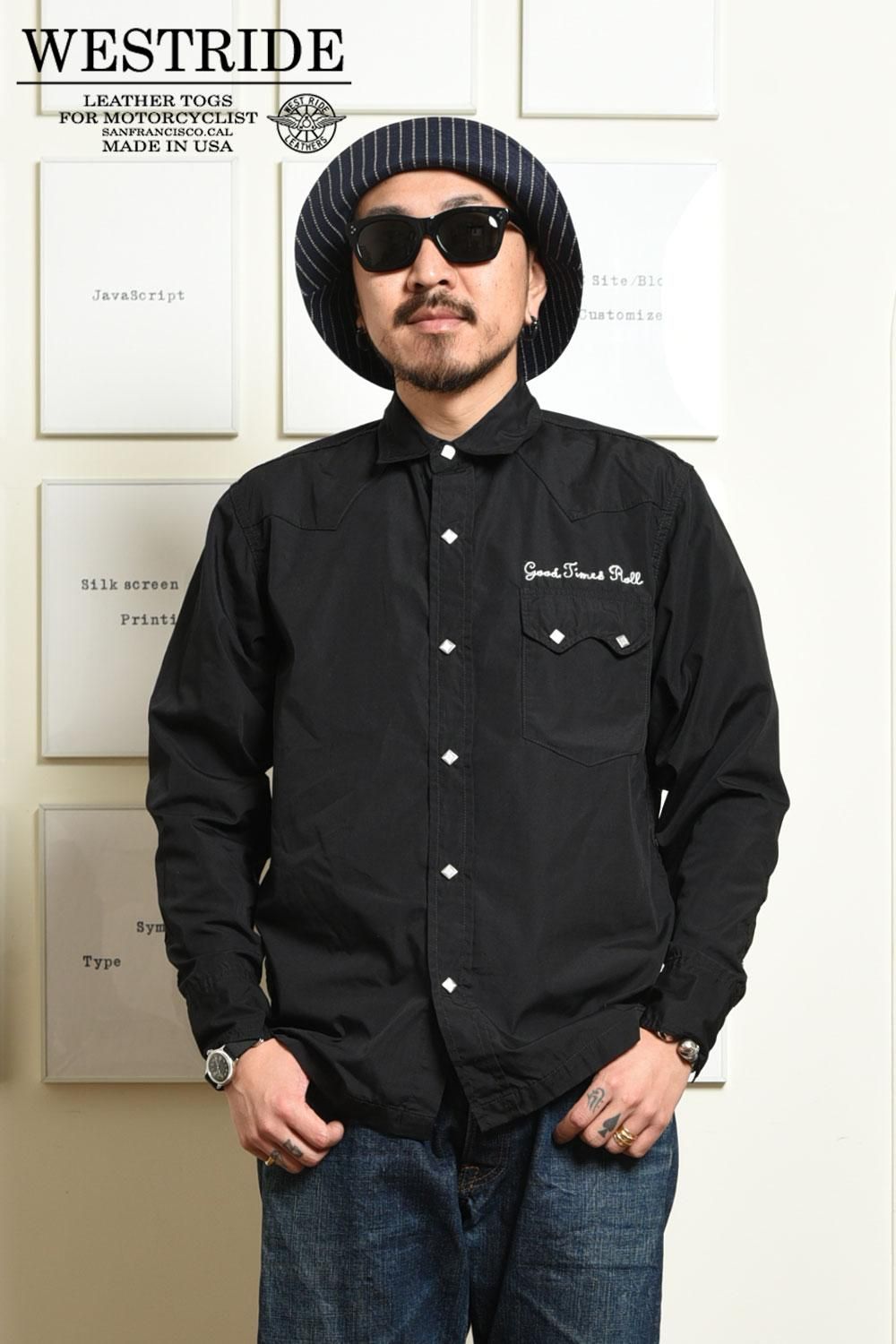 WESTRIDE(ウエストライド) ワークシャツ SNAP WORK SHIRTS 通販正規 ...