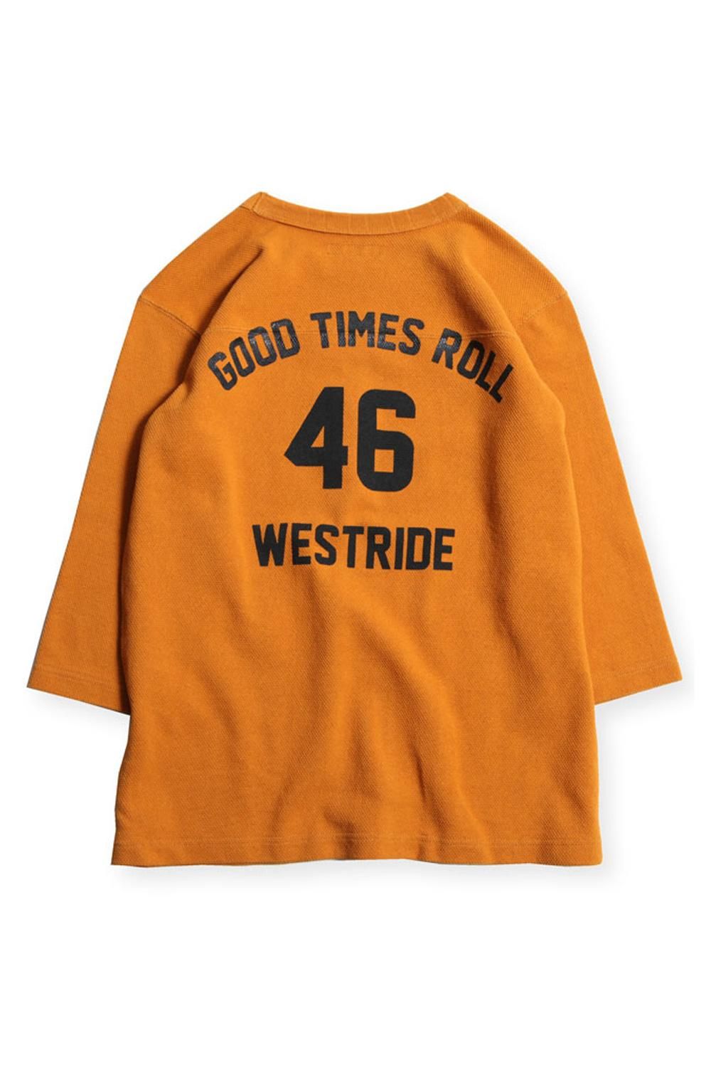 WESTRIDE(ウエストライド) フットボールTシャツ 63 FOOTBALL TEE