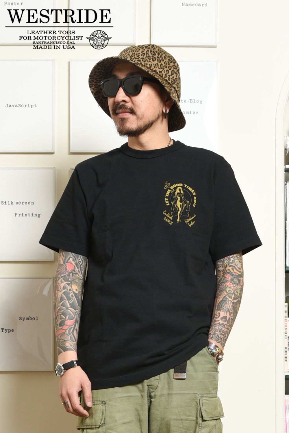 WESTRIDE(ウエストライド) Tシャツ PT.TEE20-08 通販正規取扱