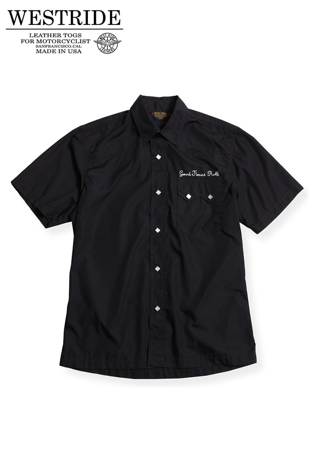 WESTRIDE(ウエストライド) ワークシャツ SNAP WORK SS SHIRTS MB2001