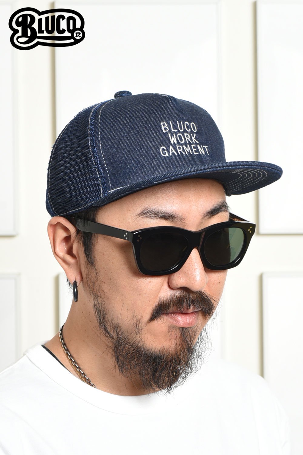 BLUCO WORK GARMENT(ブルコ) メッシュキャップ MESH CAP -mini logo