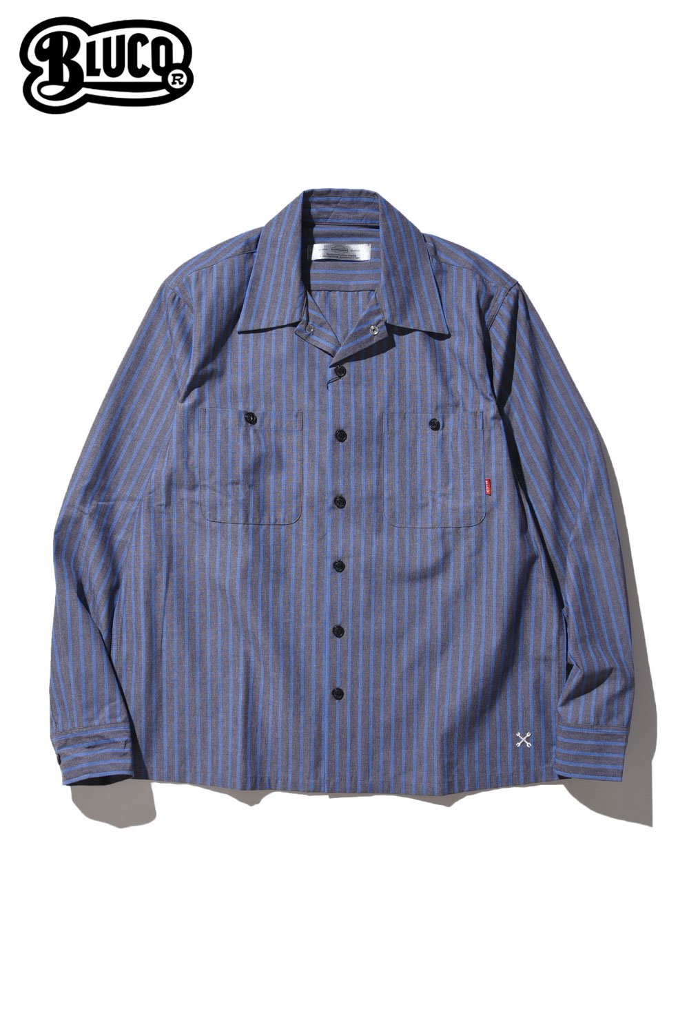 BLUCO WORK GARMENT(ブルコ) ワークシャツ STANDARD WORK SHIRTS L/S 