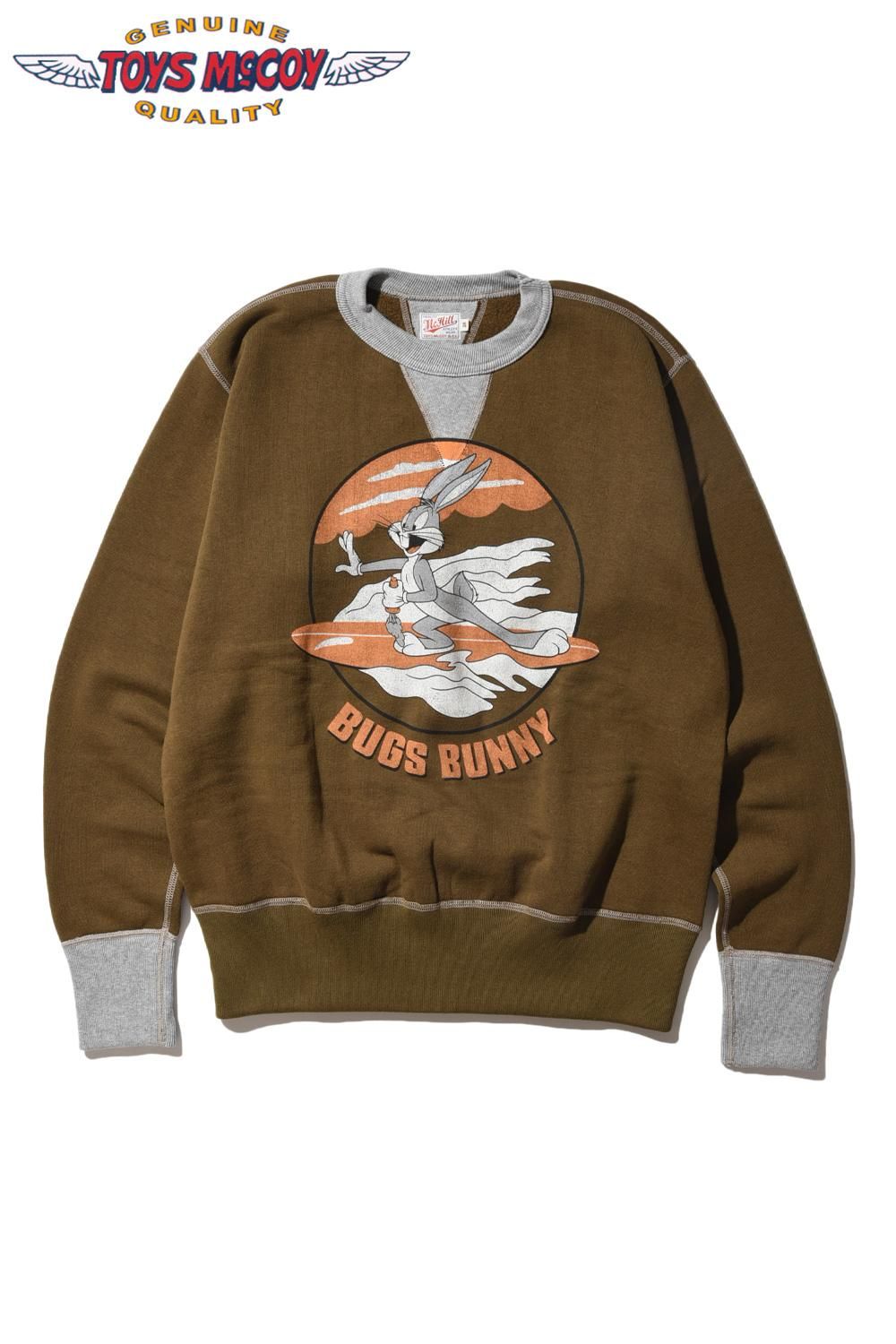 TOYS McCOY(トイズマッコイ) クルーネックスウェット MILITARY