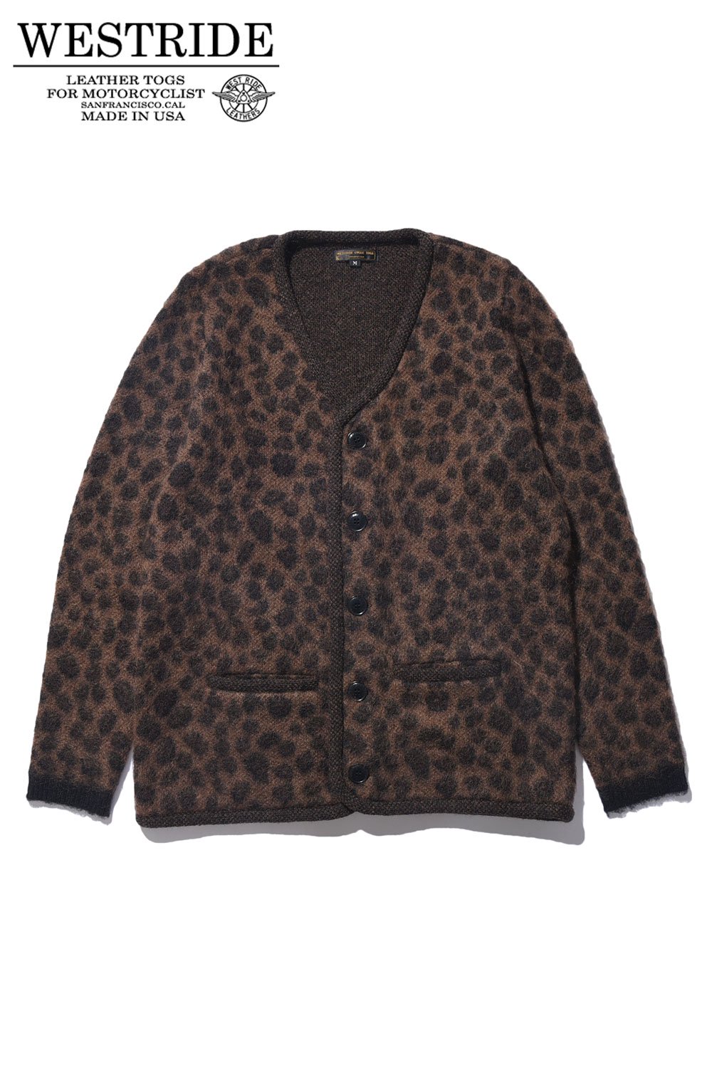 WESTRIDE(ウエストライド) カーディガン LEOPARD ABUSE CARDIGAN