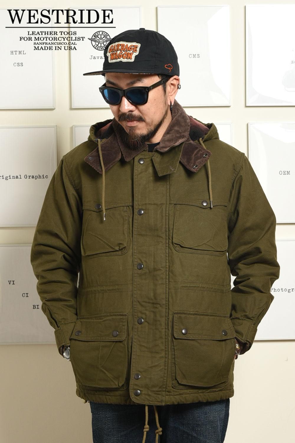 ⭐︎WEST RIDE⭐︎MOUNTAIN DUCK JKT カーキ M(38)-