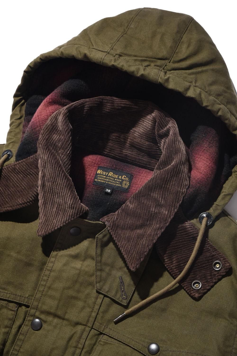 ⭐︎WEST RIDE⭐︎MOUNTAIN DUCK JKT カーキ M(38)-