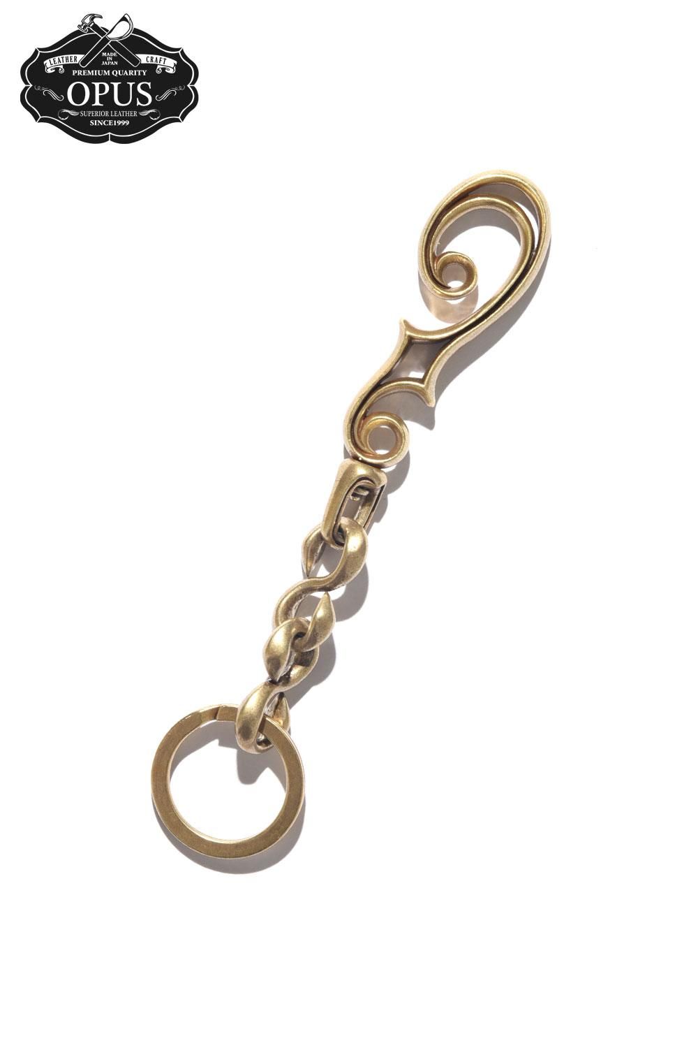 OPUS(オーパス) キーホルダー F-HOLE S-KAN KEY HOLDER/BRASS IPK-01