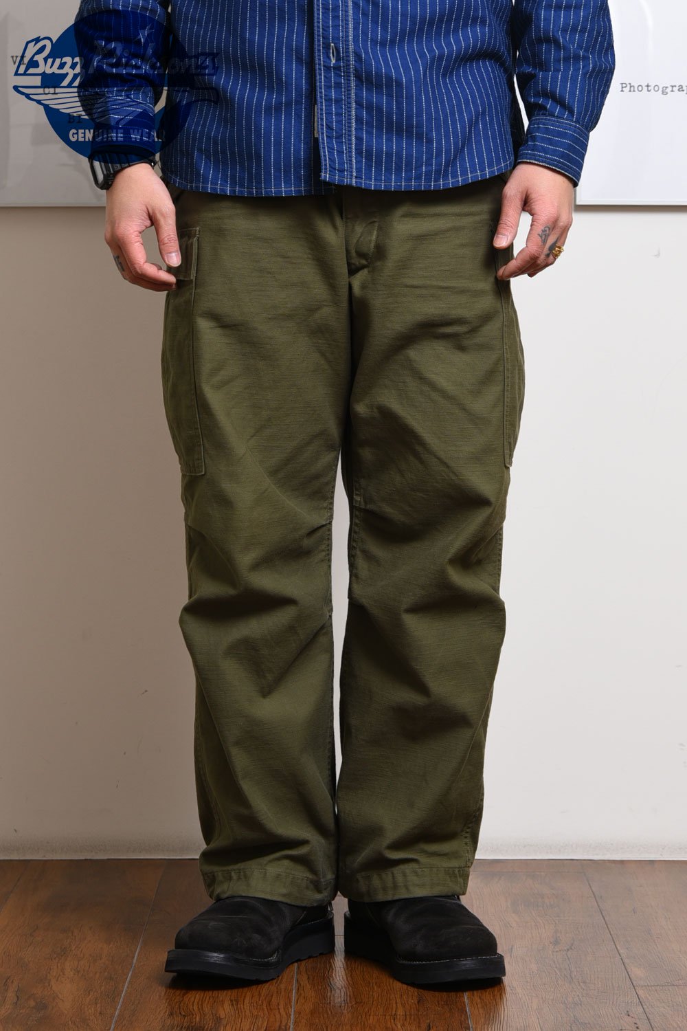 バズリクソンズ(BUZZ RICKSON'S) カーゴパンツ TROUSERS SHELL FIELD M