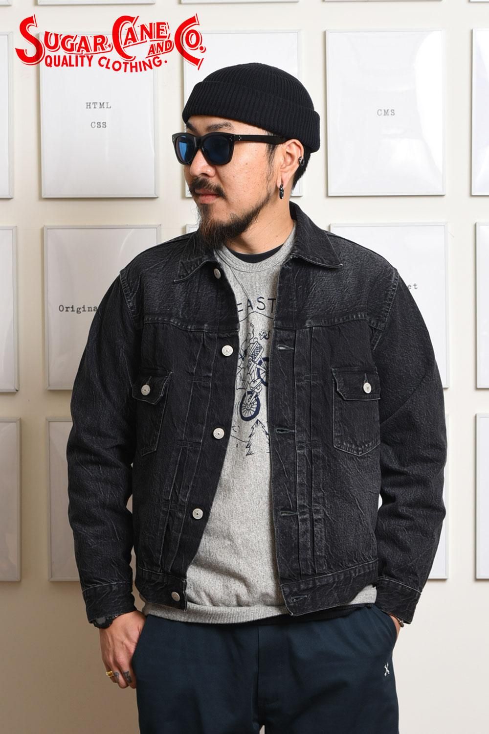 新品【STAMMBAUM/シュタンバウム】BLACK DENIM JACKET