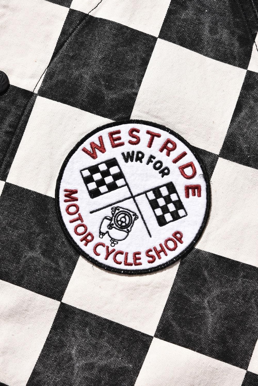 楽天市場】WESTRIDE ウエストライド CHECKER HOODIE チェッカーフーディー チェック モノトーン 羽織り フード パーカー  チェッカー柄 ワッペン アメカジ westride コットン 綿 メンズ ブランド : Powwow Trading Post