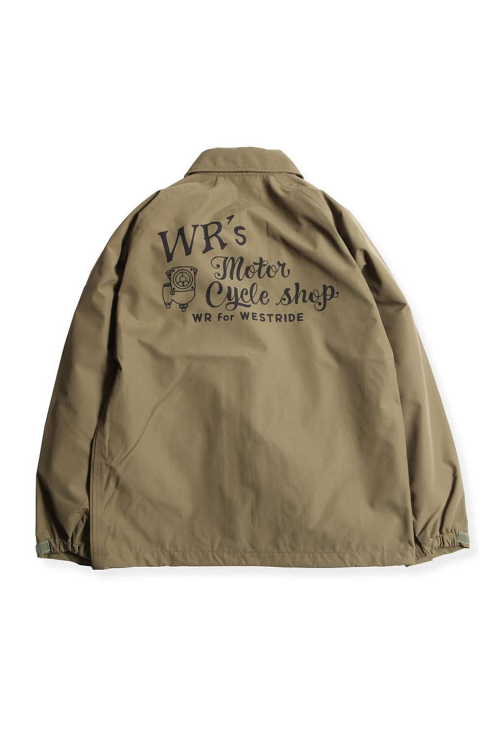 最新作の ウエストライド WESTRIDE 無地 SUPPLEX CYCLE WINDBREAKER サ