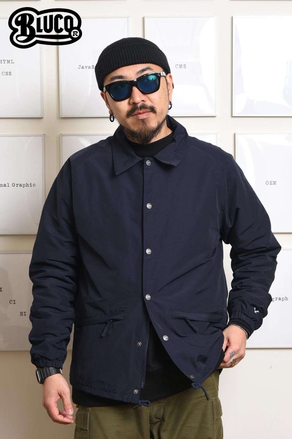 BLUCO WORK GARMENT(ブルコ) コーチジャケット 60/40 COACH