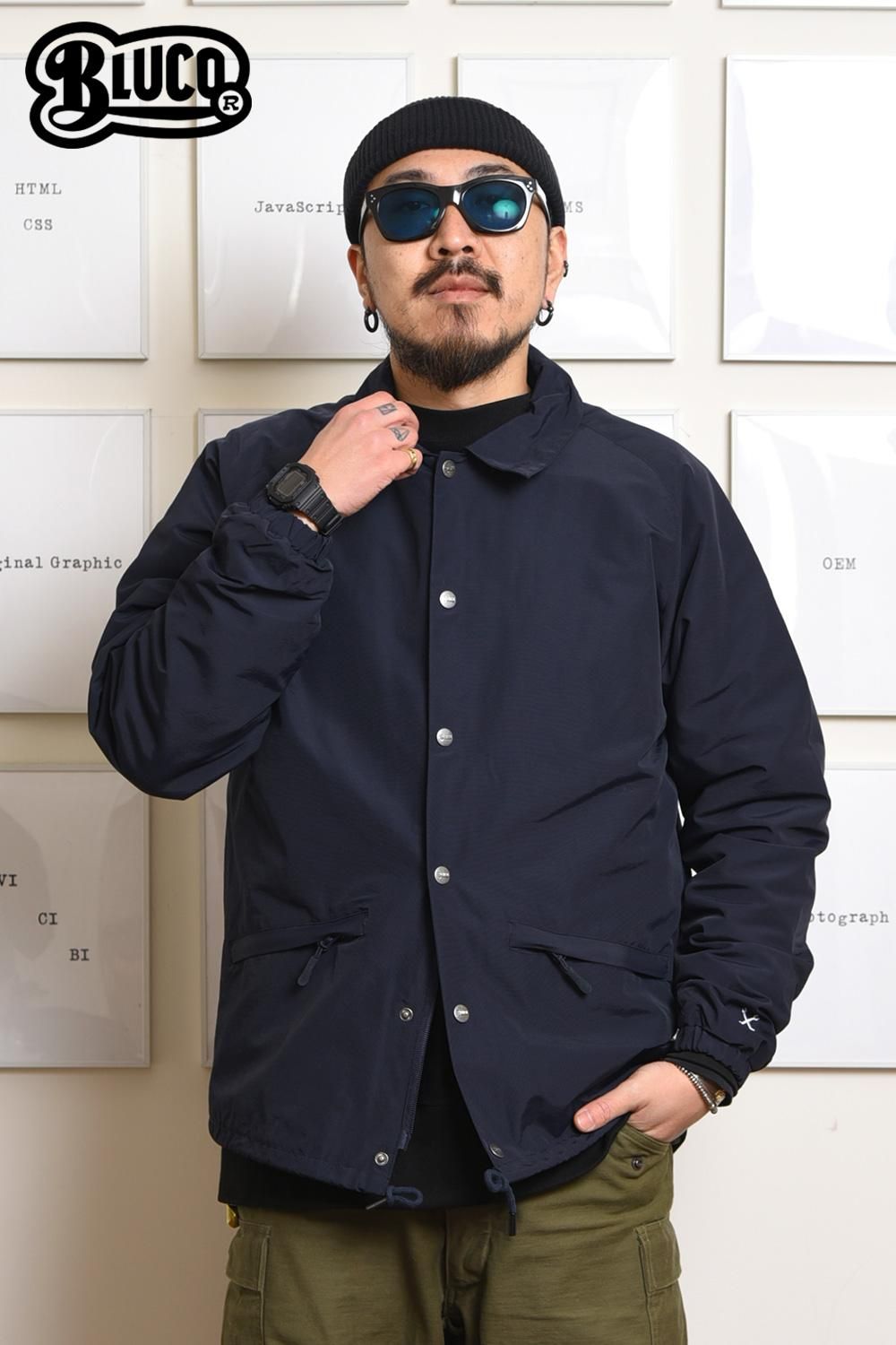 BLUCO WORK GARMENT(ブルコ) コーチジャケット 60/40 COACH JACKET OL