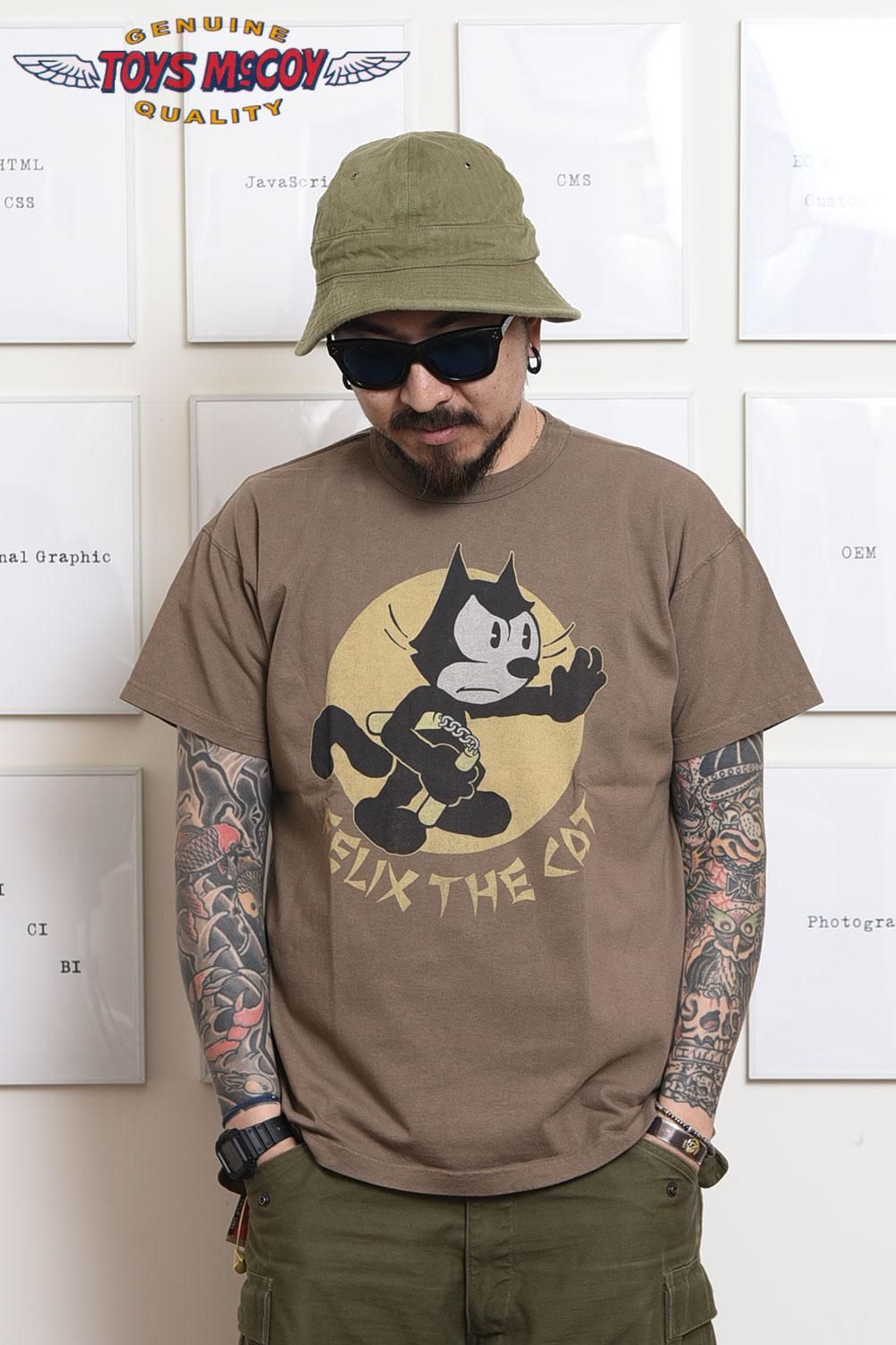 TOYS McCOY(トイズマッコイ) Tシャツ FELIX THE CAT TEE 