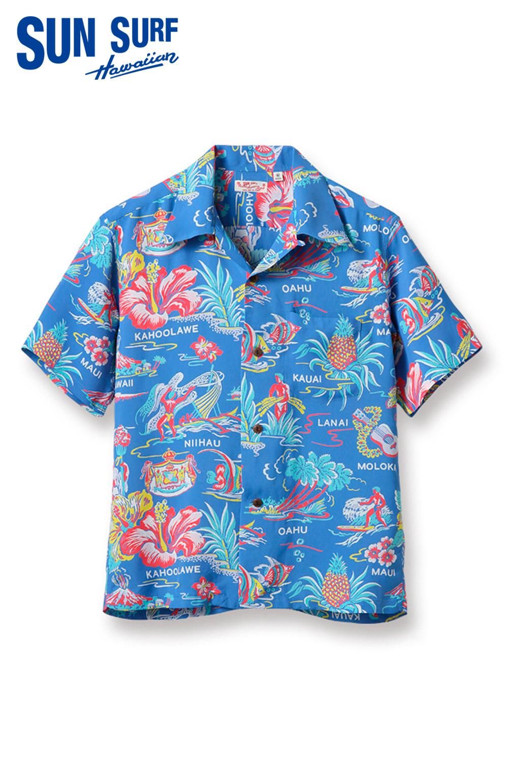 SUN SURF(サンサーフ) アロハシャツ RAYON HAWAIIAN SHIRT “EMPYREAL 