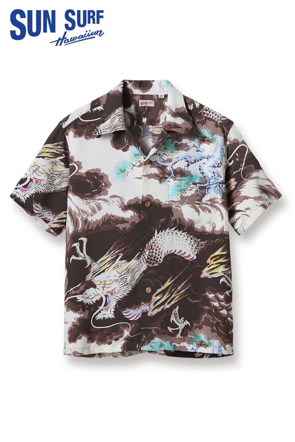 SUN SURF(サンサーフ) アロハシャツ RAYON HAWAIIAN SHIRT “DRAGON