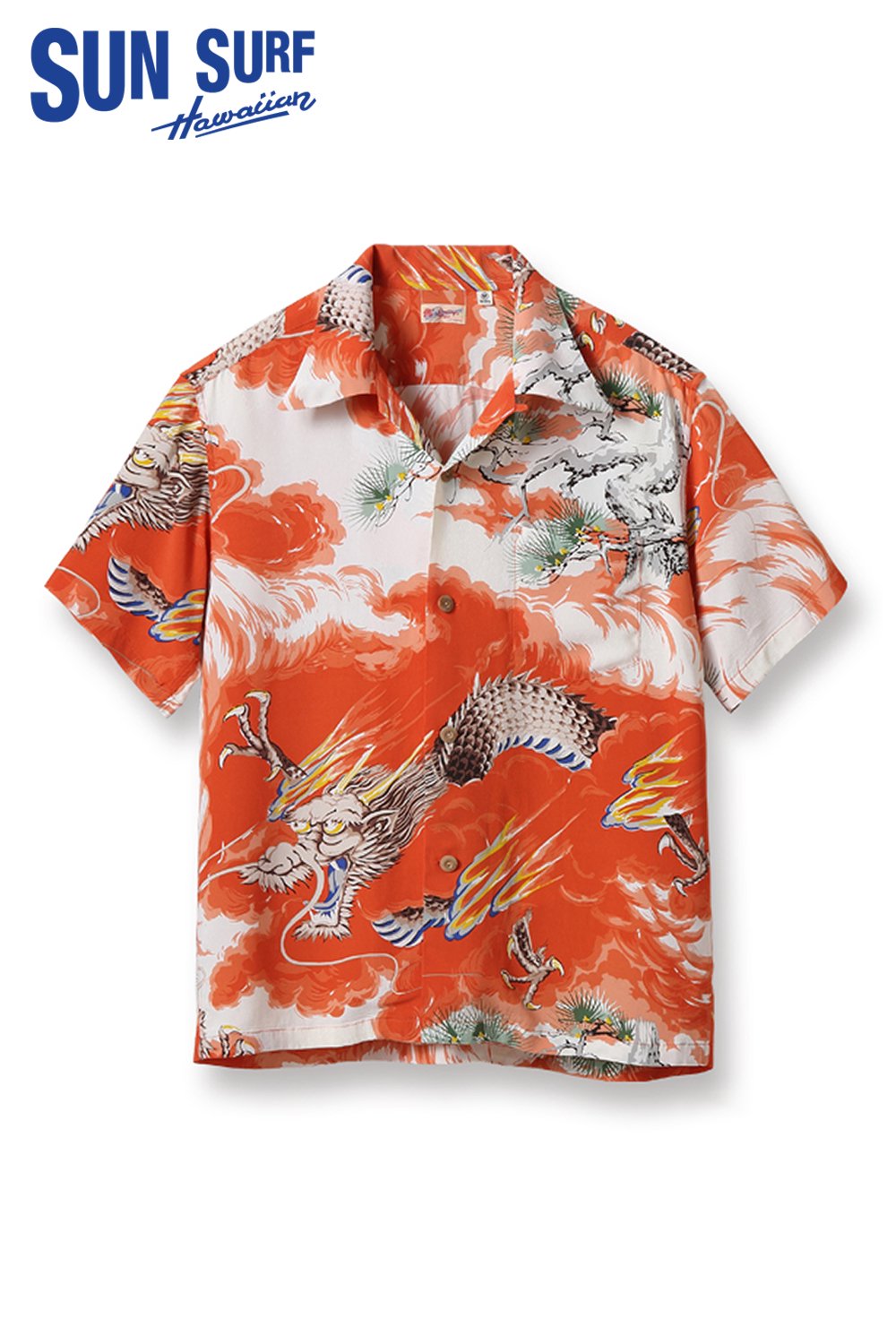 SUN SURF(サンサーフ) アロハシャツ RAYON HAWAIIAN SHIRT “DRAGON