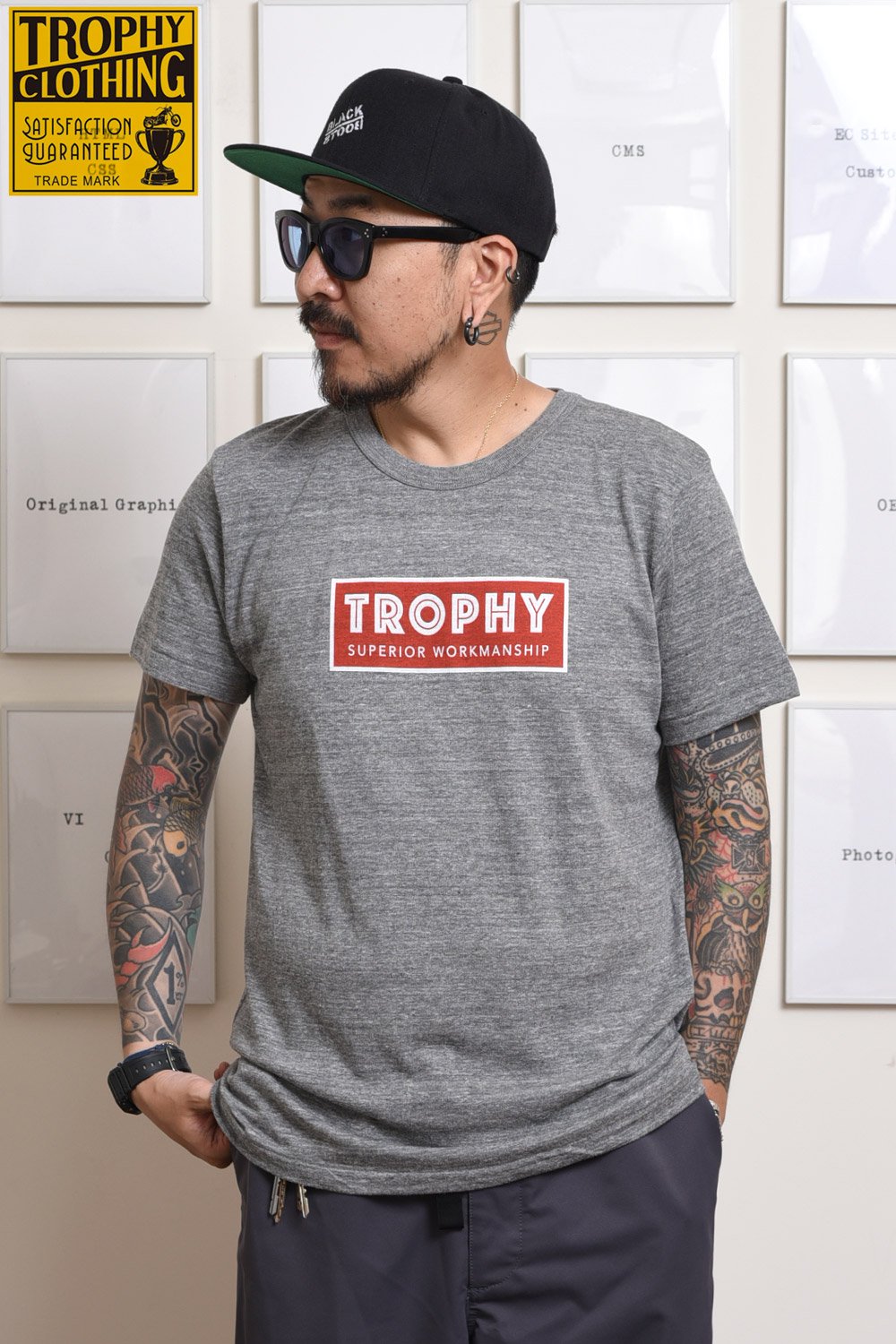 TROPHY CLOTHING(トロフィークロージング) Tシャツ SUPERIOR MIX TEE ...