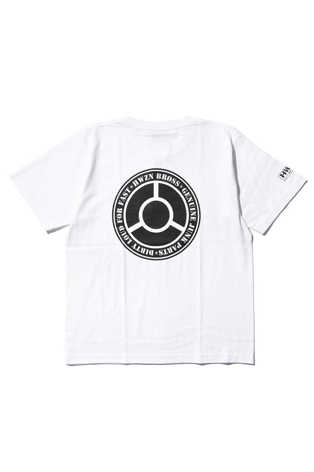 HWZNBROSS(ハウゼンブロス) Tシャツ BOMBSIGHT LOGO SS T-SHIRTS