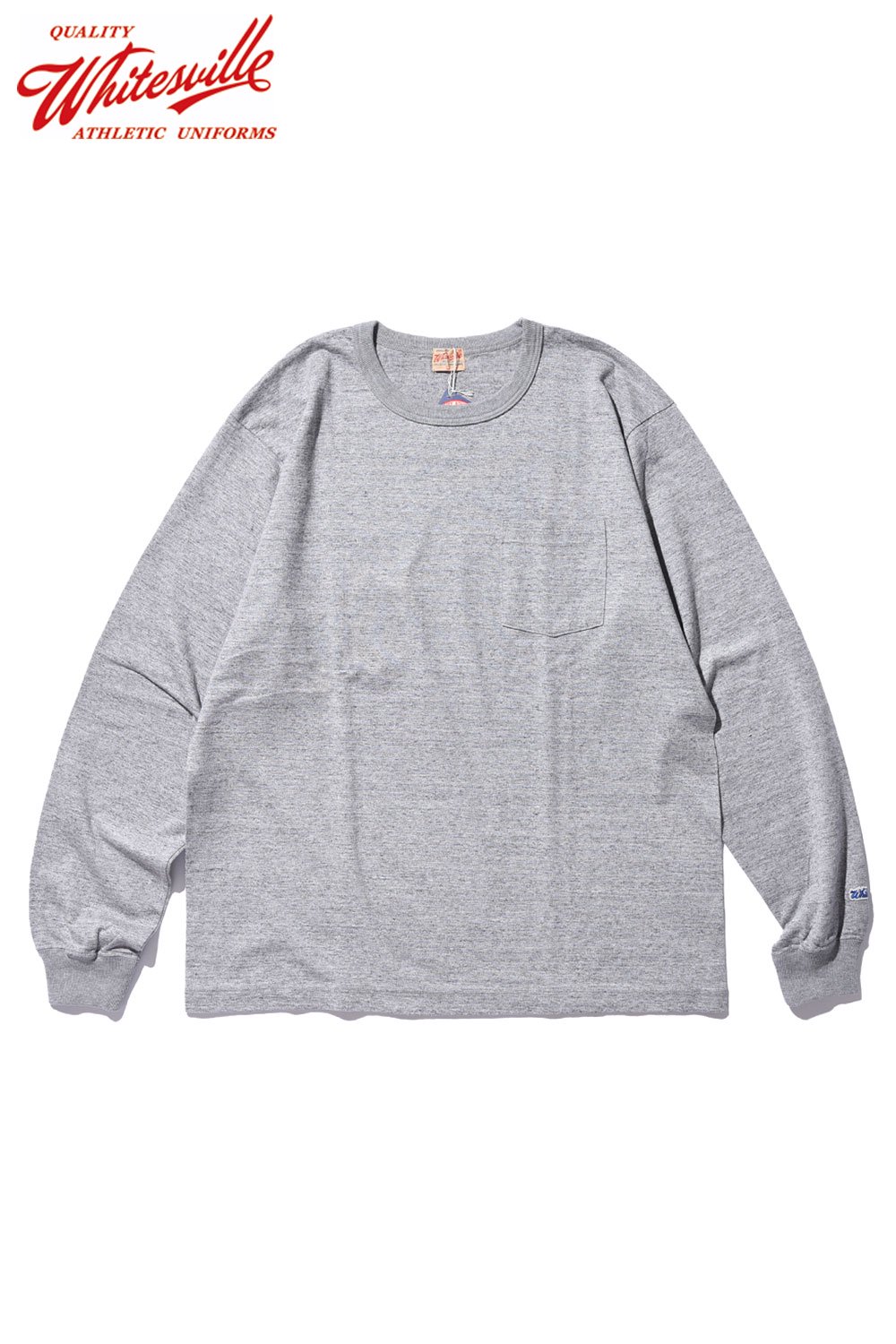 WHITESVILLE(ホワイツビル) ポケットロングスリーブTシャツ 14/- L/S