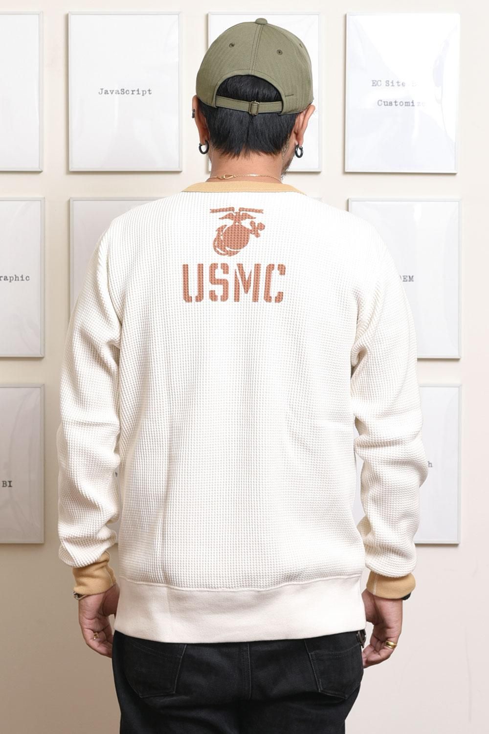 TOYS McCOY(トイズマッコイ) ワッフルロングスリーブTシャツ BIG