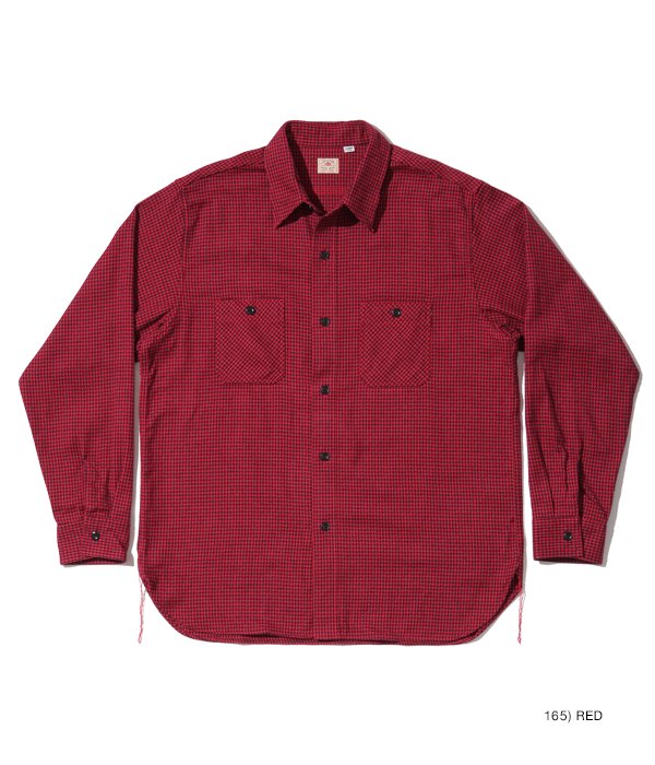 SUGAR CANE(シュガーケーン) ツイルチェックワークシャツ TWILL CHECK L/S WORK SHIRTS SC28739  通販正規取扱 | ハーレムストア公式通販サイト