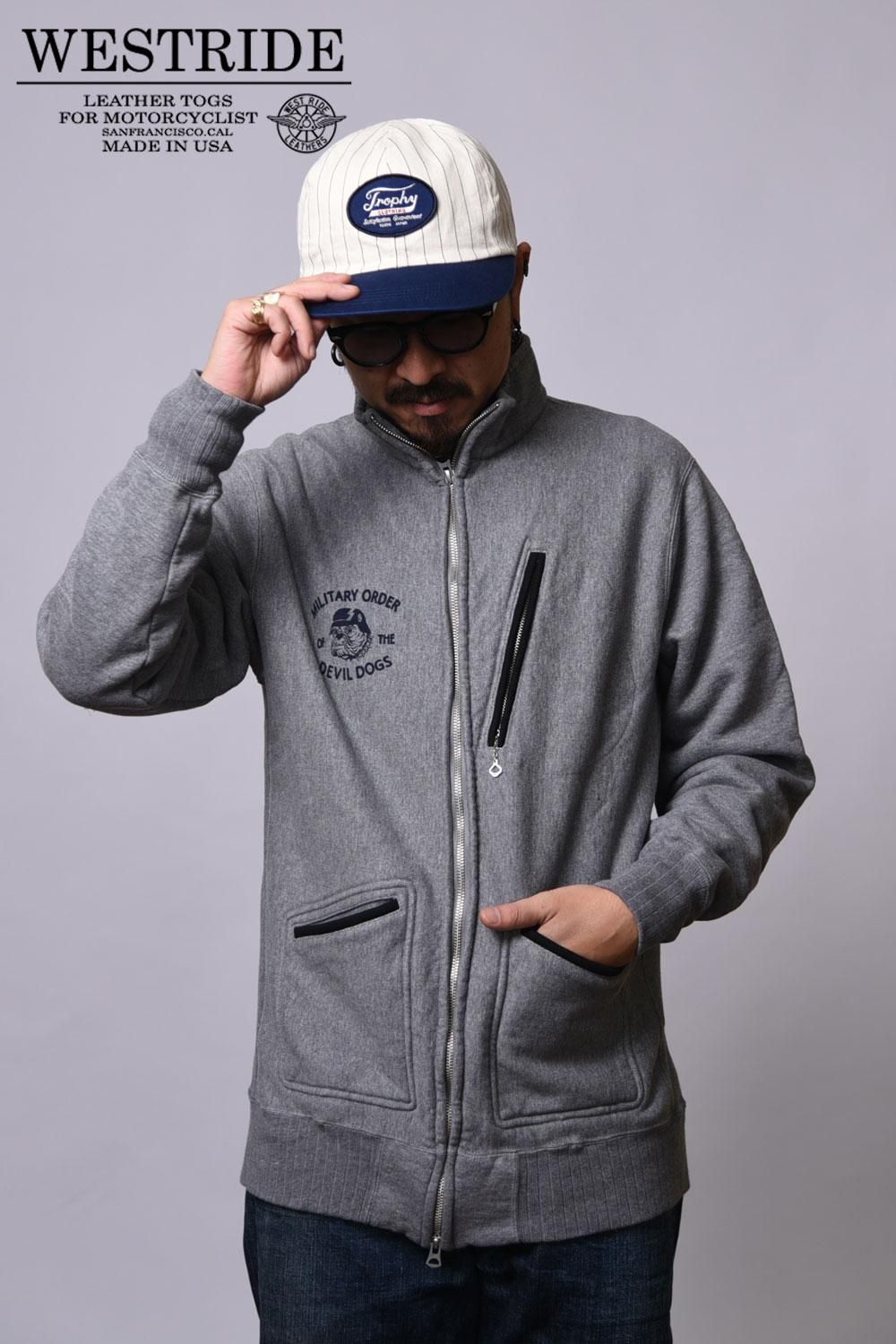 ウエストライド スウェット WEST RIDE 22FW HEAVY WEIGHT FULL SNAP