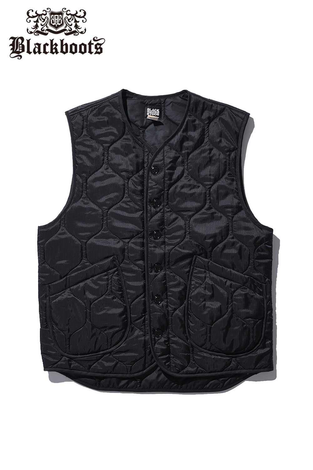 BLACKBOOTS(ブラックブーツ) キルティングベスト SOFT NYLON QUILTING VEST 通販正規取扱 |  ハーレムストア公式通販サイト