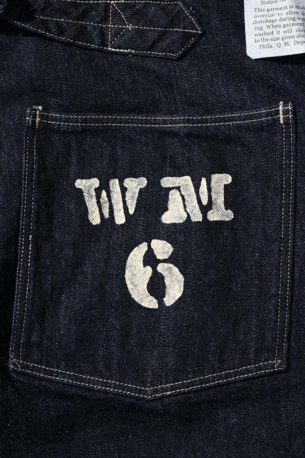 コリンボ デニムワークパンツ ステンシルカスタム 10オンスで今の季節