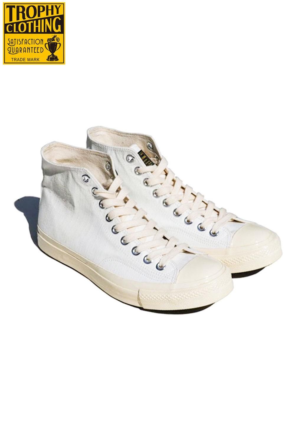 靴 TROPHY CLOTHING MILL TRAINERS HI-TOP MILL TRAINERS HI-TOP - TROPHY GENERAL STORE KANAZAWA