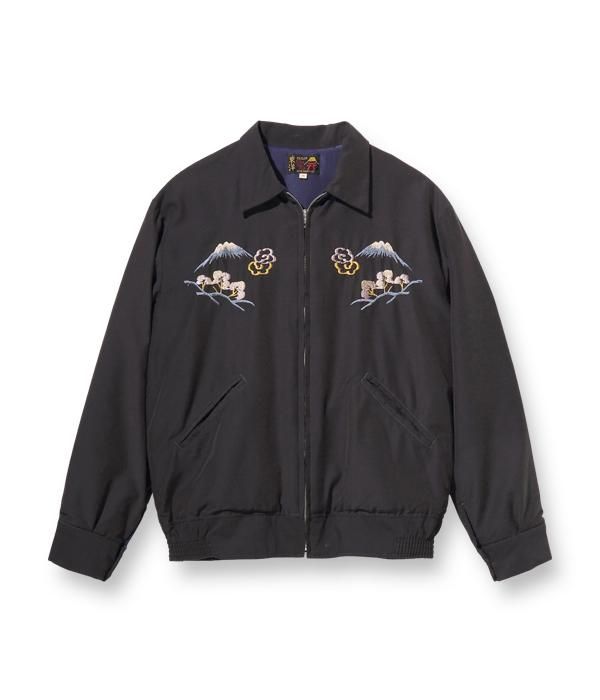 スカジャン　50s スーベニアジャケット　中綿あり60s 東洋 テーラー東洋 / Early 1950s Style Acetate Souvenir Jacket