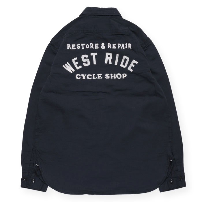 WESTRIDE(ウエストライド) ワークシャツ CYCLE SHOP WORK SHIRTS