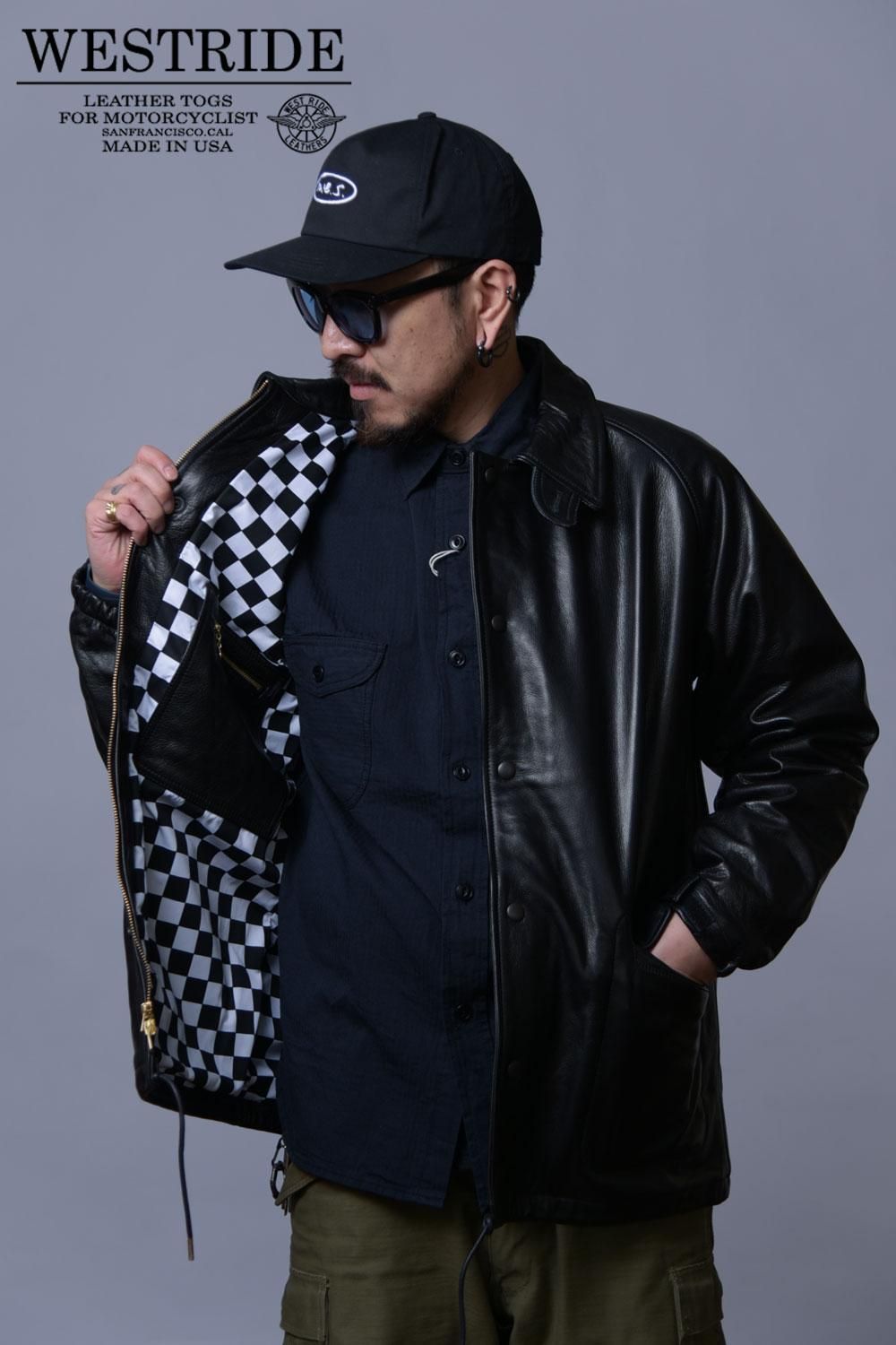 ウエストライド】レザージャケット/SPEEDWAY COACH JACKET-